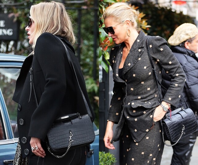 Saint Laurent Charlotte Bag 系列 Anthony Vaccarello 入主 Saint Laurent 後，性感誘人的服飾設計叫好叫座，手袋系列當然亦不會草草了事，上任後首個推出的手袋系列名為 Charlotte Bag，是郵差袋的變奏版，特別的金屬扣設計加上可 crossbody 揹法，大大提高手袋的實用性，而款式更備有 2 個 size，迎合不同需要，除了基本素色外，早秋系列更加推了綴滿窩釘設計，更具型格。