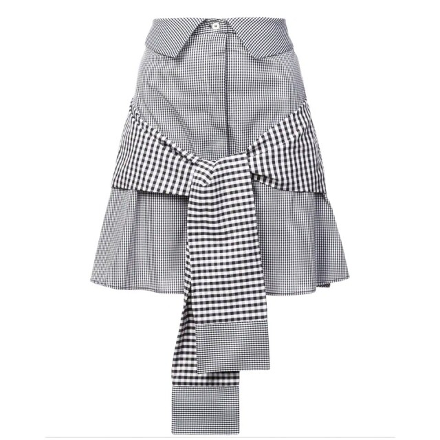Maggie Marilyn front tie gingham skirt $2,633 Maggie Marilyn front tie gingham skirt $2,633