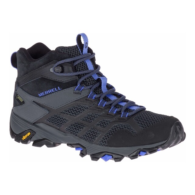 戶外活動必備!外向女生會愛的行山鞋、雪靴推介 Merrell Moab 黑色拼藍色行山鞋 $1,690 戶外活動必備!外向女生會愛的行山鞋、雪靴推介 Merrell Moab 黑色拼藍色行山鞋 $1,690