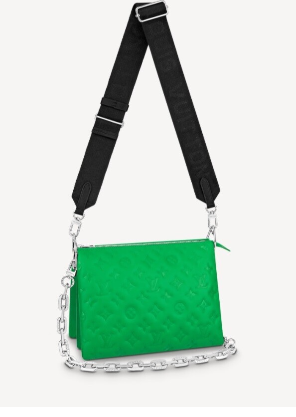 綠色手袋推薦：Louis Vuitton Coussin