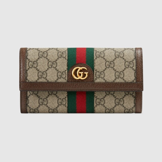 Gucci Ophidia GG長型銀包 $6,400