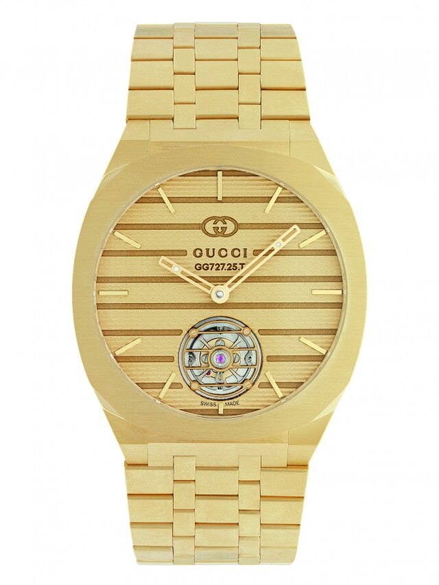 首個自家機芯—— Gucci 25H 高級製錶系列