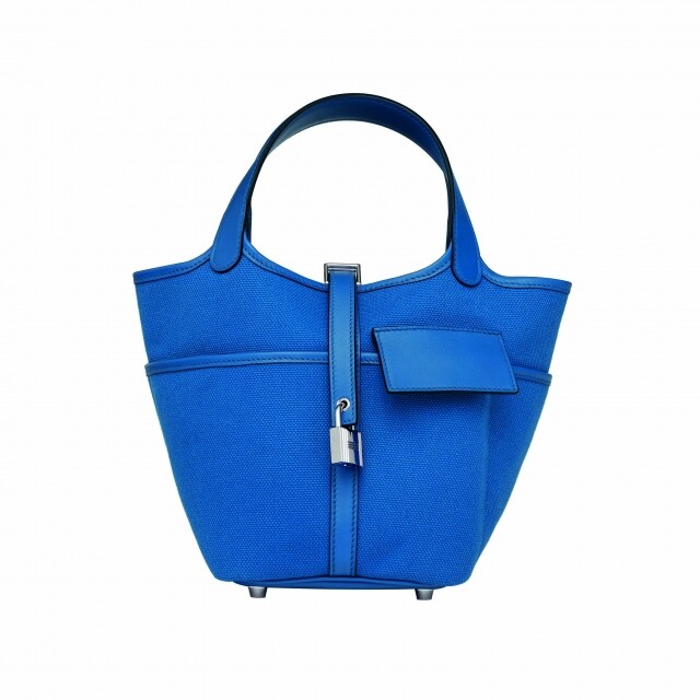 Hermès 手袋 2021 秋冬系列推薦 1：藍色 Picotin 手袋