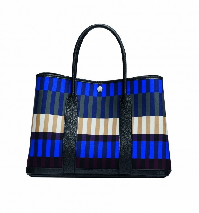 Hermes 手袋 2021 秋冬系列推薦 6:Garden Party 間條圖案手袋 Hermes 手袋 2021 秋冬系列推薦 6:Garden Party 間條圖案手袋