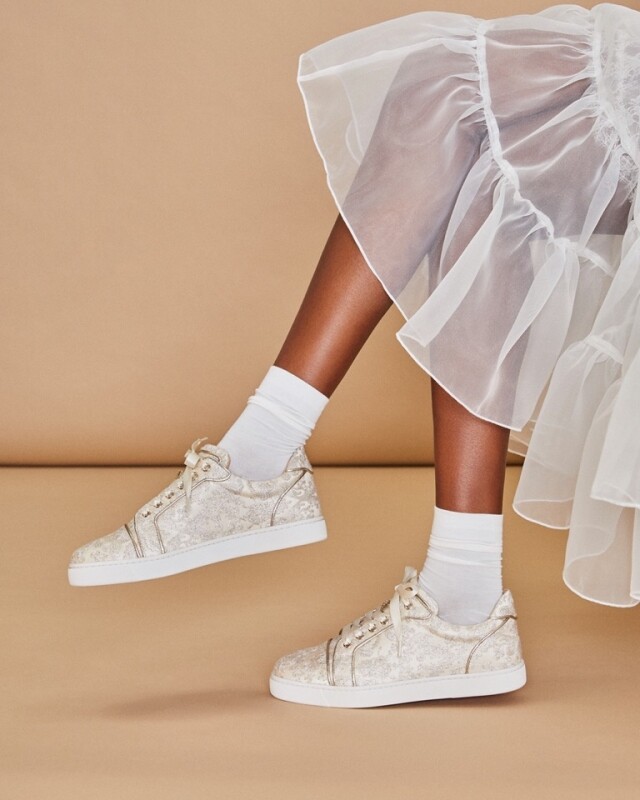 Christian Louboutin 婚鞋系列亦特別推出了波鞋設計,迎合不同女士的需要 Christian Louboutin 婚鞋系列亦特別推出了波鞋設計,迎合不同女士的需要