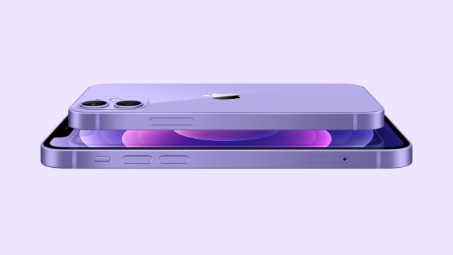 紫色的 iPhone 12 和 iPhone 12 mini 將於 4 月 23 日起接受預訂，並於 4 月 30 日起開始發售。