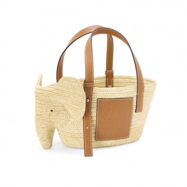Loewe 大號藤織 Elephant Bag $8,400