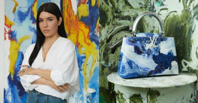 Louis Vuitton Capucines x 美國藝術家 Donna Huanca Louis Vuitton Capucines x 美國藝術家 Donna Huanca