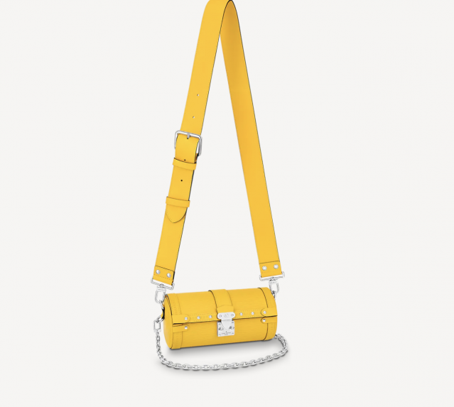 Louis Vuitton 黃色 Papillon Trunk 手袋 $21,600