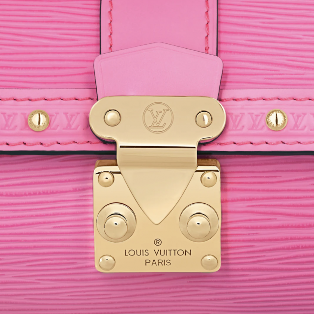 粉紅色 Epi 壓花皮革 Louis Vuitton Papillon Trunk