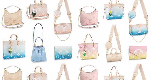 Louis Vuitton 漸變新手袋好夢幻！By The Pool 2021 夏季系列限量登場