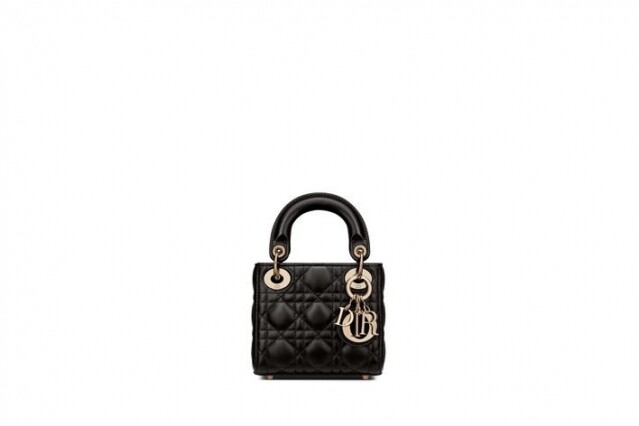 Dior 黑色超迷你 Lady Dior 系列手袋 $27,500