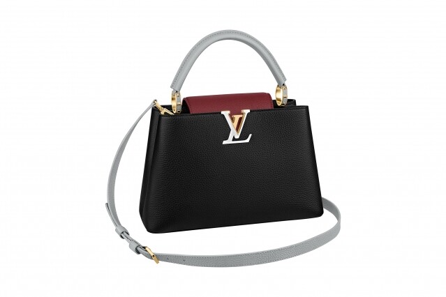 Louis Vuitton 黑色 Capucines PM 手袋