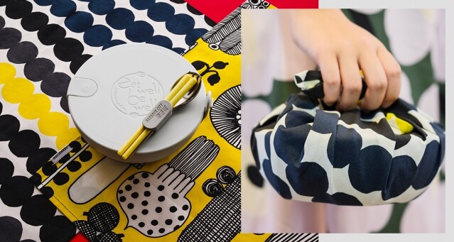 多一個理由自備餐盒！海港城 x Marimekko 環保餐盒美得想日日帶飯食