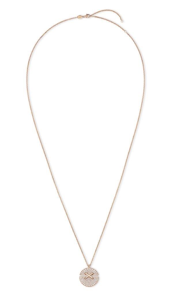 Chaumet Jeux de Liens Harmony 玫瑰金鑽石頸鏈 $111,400 Chaumet Jeux de Liens Harmony 玫瑰金鑽石頸鏈 $111,400