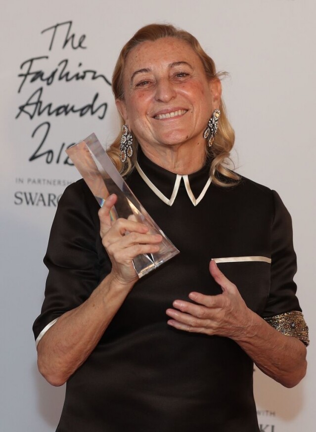 Miuccia Prada 獲傑出成就獎