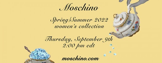 2022 春夏時裝周直擊:Moschino 2022 春夏時裝周直擊:Moschino