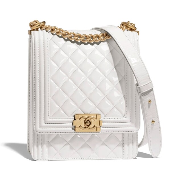 Chanel 白色 Boy Chanel 系列手袋 Chanel 白色 Boy Chanel 系列手袋