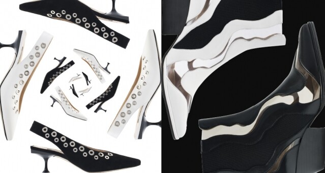 全新 Sergio Rossi sr Milano 系列，靈感源於 90 年代鞋款的歷史輪廓