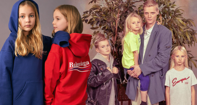 Balenciaga 2018 進攻童裝市場賺到盡
