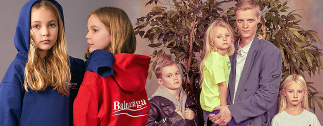 Balenciaga 2018 進攻童裝市場賺到盡