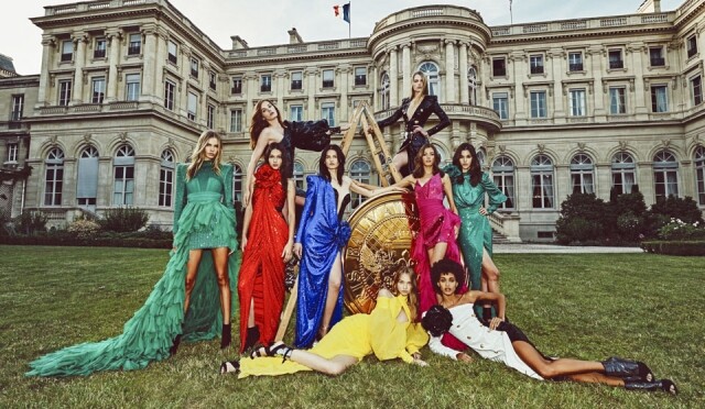Balmain ad campaign Balmain ad campaign