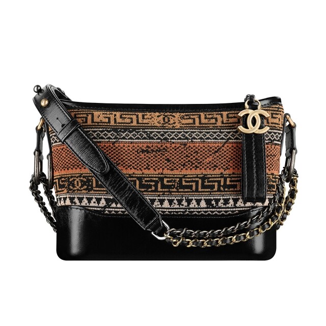 Chanel 2018 早春系列針織圖案 Gabrielle 系列手袋 $32,100