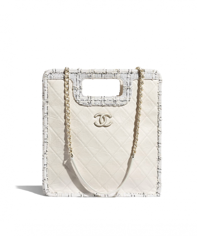 Chanel 2020 白色 Shopping Tote 系列手袋