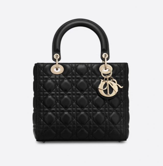 Dior 黑色 Lady Dior 系列手袋