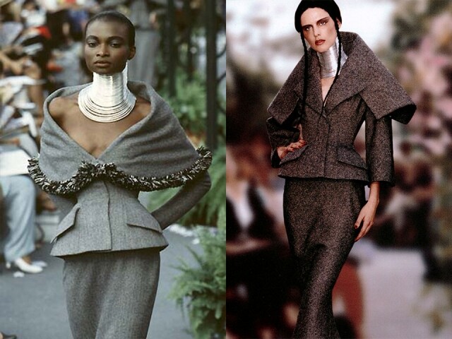 1997 年 John Galliano 為 Dior 設計的第一場 Haute Couture