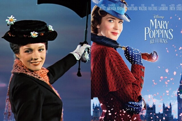 《魔法保姆》其實是1964年的經典音樂電影《歡樂滿人間》（Mary Poppins）的續集