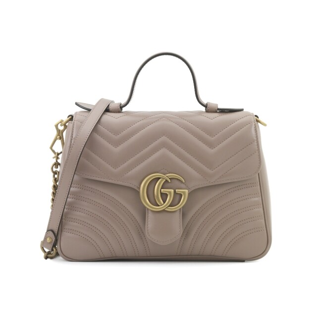 Gucci marmont 粉色皮革手袋 $21,000 ( 半價後：$10,500) @Twist