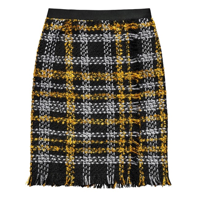 ERDEM x H&M 格仔半截裙 $799