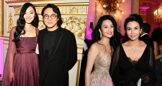 沈月、Jane Li 巴黎名媛舞會華麗登場 ！學霸 VS 最美星二代，大合照企中間的名媛就是她？