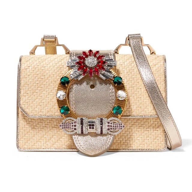 Miu Miu 竹紋手袋 折實後 $9,150 Miu Miu 竹紋手袋 折實後 $9,150