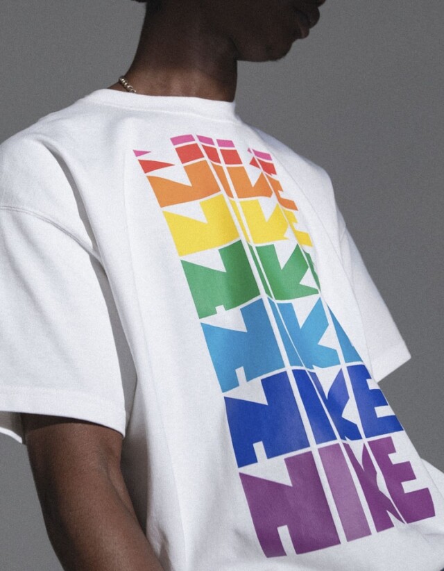 為了向 Gilbert 致敬，Nike 與 Gilbert Baker 遺產管理委員會傾力合作推出 2019 年 「BE TRUE」 系列。