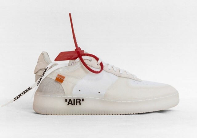 Off White x Nike Air Force 1 Low 炒價約 $6,600