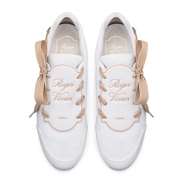 Roger Vivier 2018 春夏白色 La Bel Viv 系列便服鞋 $7,200