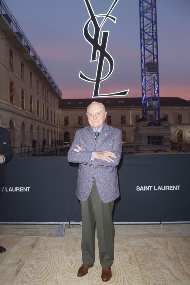 Pierre Bergé 對於這個品牌的重要性，絕不少於於 Yves Saint Laurent