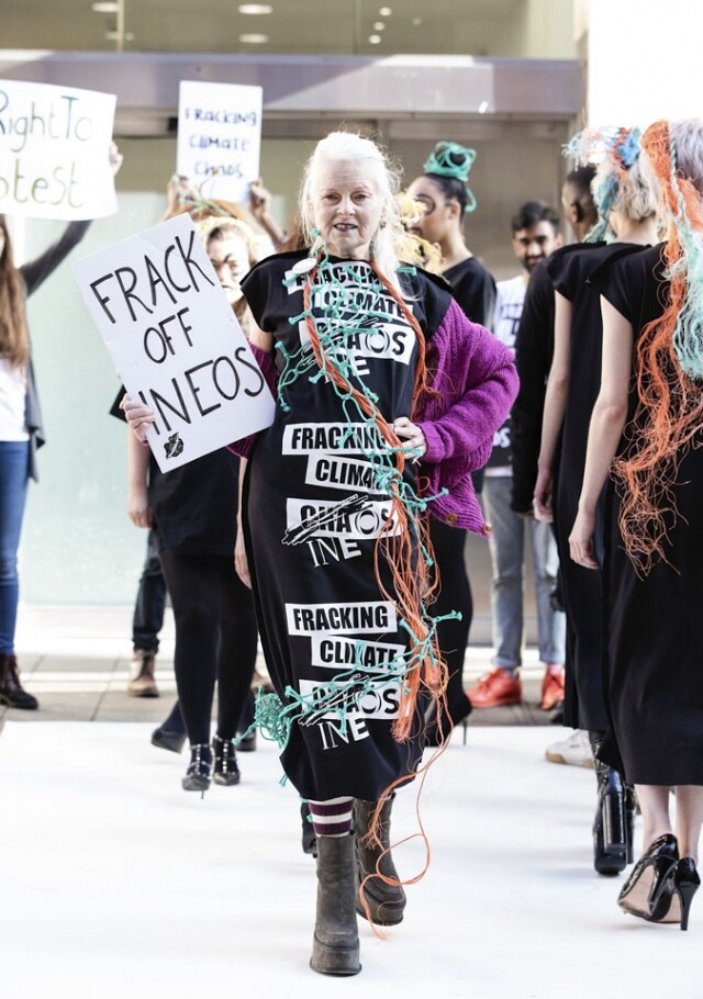 時尚教母 Vivienne Westwood 停上利用皮草製造時裝，更成為素食主義者