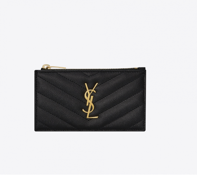 10 大名牌銀包推薦 7:Saint Laurent Monogram Fragments 系列散紙包 10 大名牌銀包推薦 7:Saint Laurent Monogram Fragments 系列散紙包