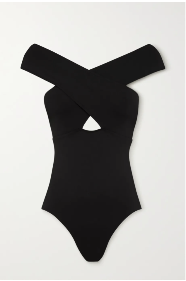Bondi Born 黑色 cut out 一件頭泳衣（from Net-A-Porter） $1,510