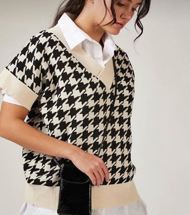 法國:千鳥格紋 Houndstooth 法國:千鳥格紋 Houndstooth