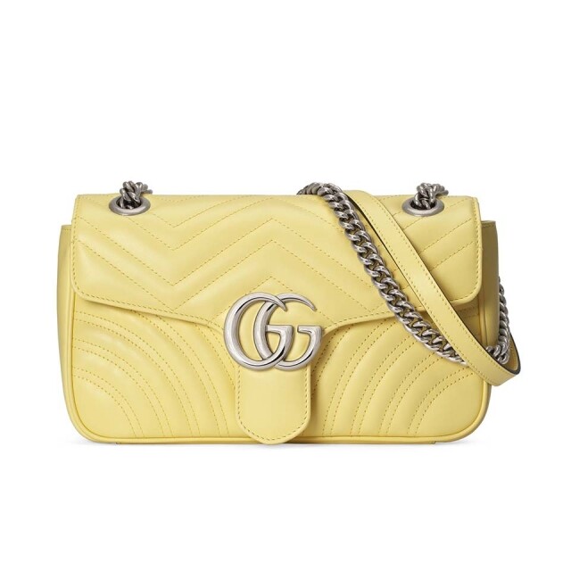 GG Marmont 2.0 是 Gucci 其中一個熱賣的手袋系列之一，今季品牌就為這個標誌手袋注入夢幻的粉嫩色調。