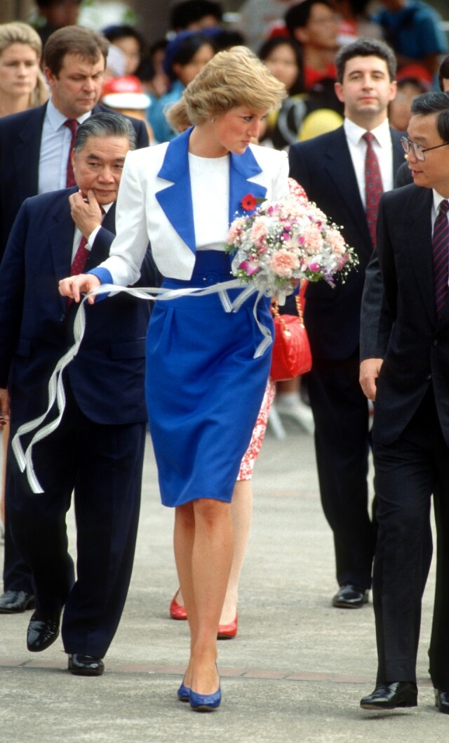 當年戴安娜王妃到訪香港