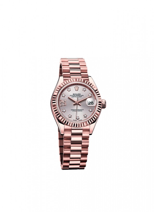 6. Rolex 玫瑰金細錶面之選 Rolex Lady Datejust 219175 6. Rolex 玫瑰金細錶面之選 Rolex Lady Datejust 219175