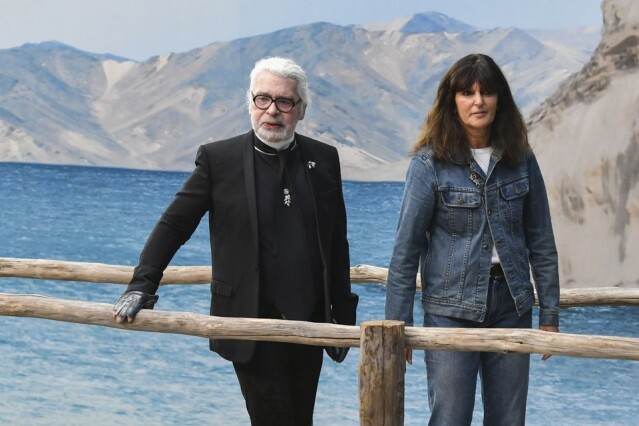 Karl Lagerfeld & Virginie Viard Karl Lagerfeld & Virginie Viard