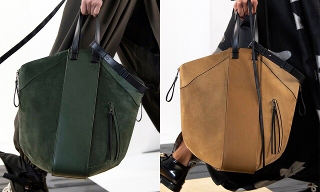 另一款受歡迎的經典款 Hammock bag，版型則給改變了