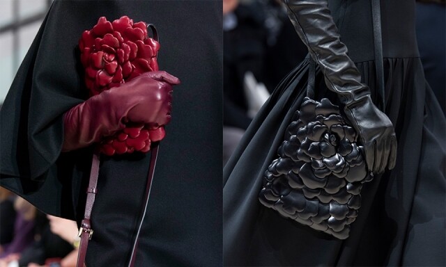 Atelier Bag 是 Valentino 新登場的手袋，以兩種皮革製作出玫瑰盛開的模樣，外型華麗。