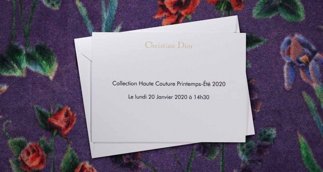 巴黎直擊：DIOR 2020 春夏高級訂造服系列